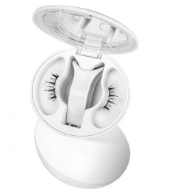 Alinsea 2025 Magnetic False Eyelashes, No Glue, No Eyeliner Needed, Deluxe Camelia, Soft, Waterproof and Sweatproof, Includes Exclusive Case, Silky Bra
