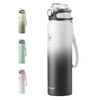 Enerbone 32 oz Insulated Water Bottle, Stainless Steel Bottle with