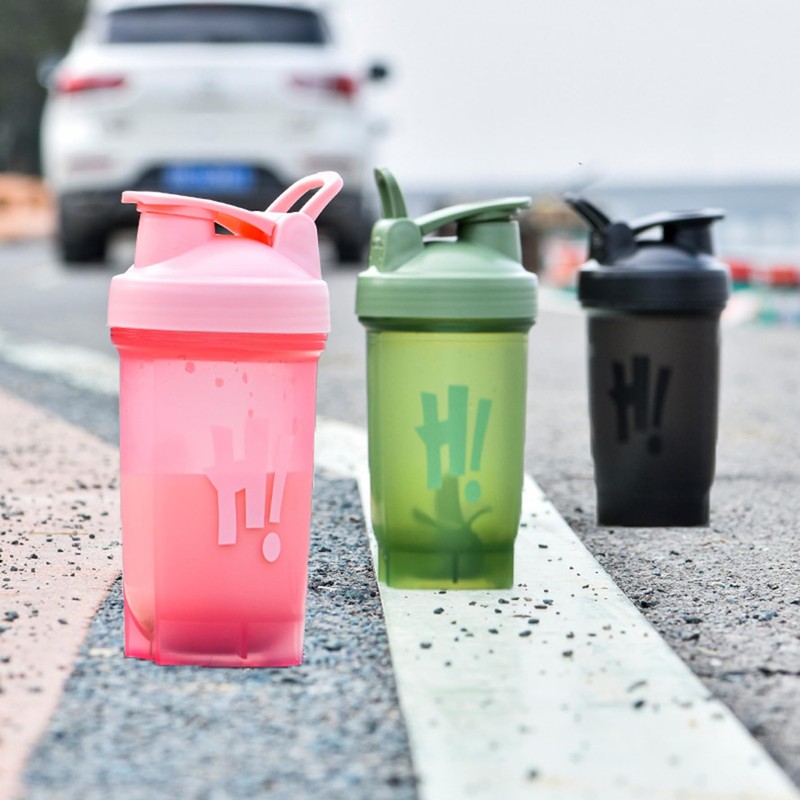 KANGSIT Protein Shaker Bottle with Mixing Ball, BPA- and DEHP-free,