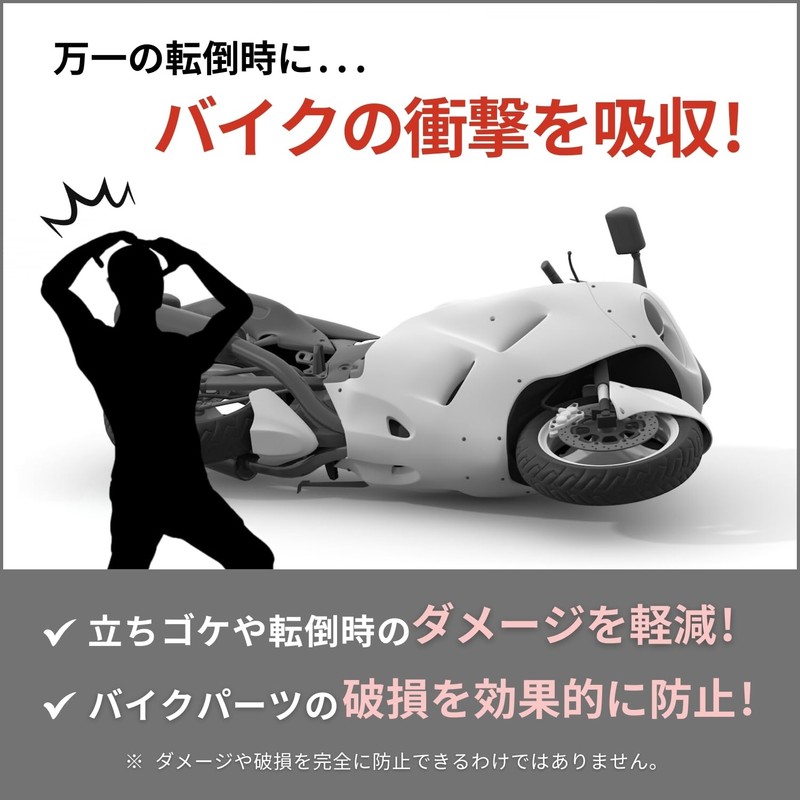 RiNan. Engine Frame Muffler Slider Crash Guard General Purpose M8