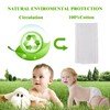 Prefold Cloth Diapers, Fasoar 3 Ply Baby Washable Cotton Diapers