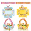 Easter Basket Craft 24Pcs for Kids to Decorate and Fill