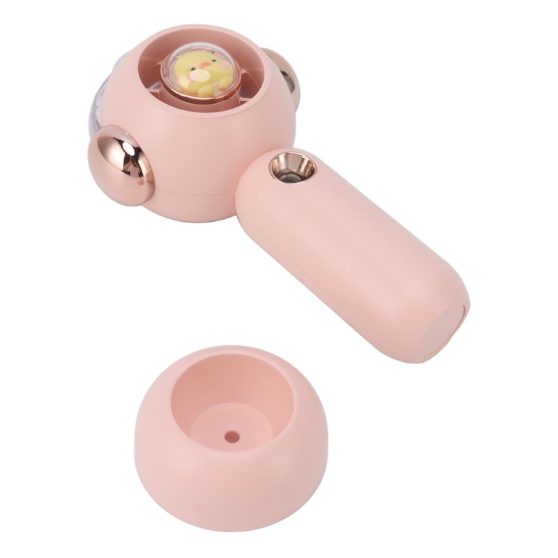 Lovely Handheld Misting Fan with Atomization Function USB Rechargeable Small