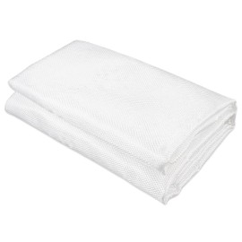 Fibreglass Mat, 100 cm x 100 cm Fibreglass Fabric, Fibreglass Mats, Fibreglass Mat, Glass Fabric, for Boat, RC Plane, Car Surfboard, Tub, Pool Repair, Puttying Work (160 g/m², White)