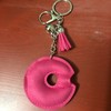 Popfizzy Bling Pink Donut Keychain for Women and Girls, Rhinestone