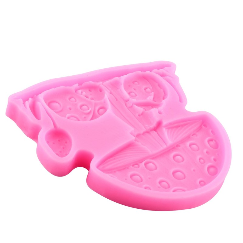 XMOLDNMS Pilz Fondant Silikonformen für Kuchen Dekoration Cupcake Topper Schokolade