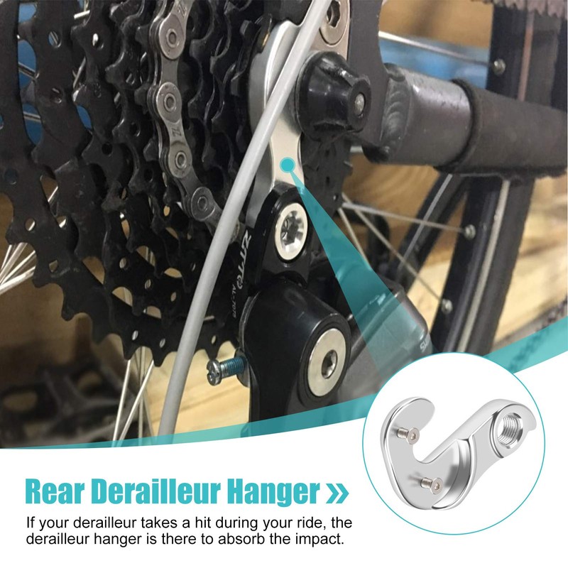 Derailleur Hanger, Bicycle Derailleur Hanger, Aluminium Alloy Mountain Bike Rear