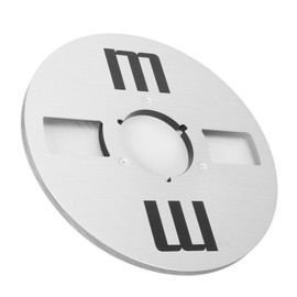 10.5 Inch Empty Tape Reel, 4 Holes, Universal Tape Rewind Spool for Recording, Open Spools Rewinding Machine with Improved Sound Quality