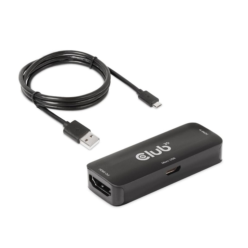Club3D CAC-1307 HDMI™ Active 4K60Hz Repeater B/B