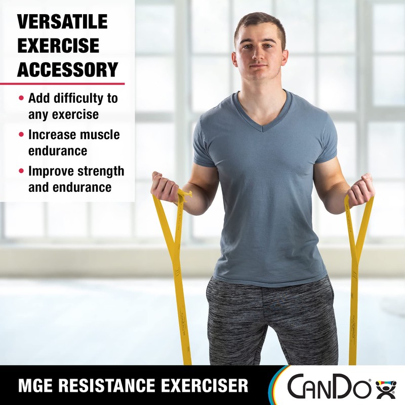 CanDo Multigrip - Ejercitador de 6 pies, XXX-Heavy, Color Dorado