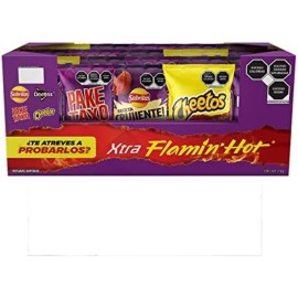 Surtidos Sabritas Xtra Flamin Hot X14 Unidades