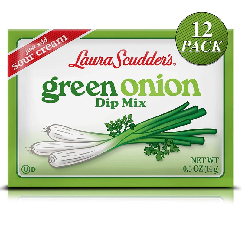 Laura Scudder's Green Onion Dip Mix Seasoning Powder Sauce 0.5