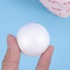 EXCEART 100 Pieces Polystyrene Balls White Solid Balls Craft 4