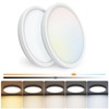 NIORSUN 7 Inch LED Ceiling Lights,5CCT Lighting Options Dimmable Flush