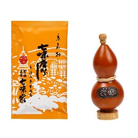 Kyoto Limited Shichimiya Honpo Natural Gourd Shichimi Karashi with 0.5 oz (15 g)