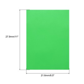 MECCANIXITY Colored Vellum Paper, 20 Sheet Green Transparency 8.5 x 11 Printable Vellum Paper, Translucent Vellum Sheets for Printing Wedding Invitations Ink Jet Laser Printer