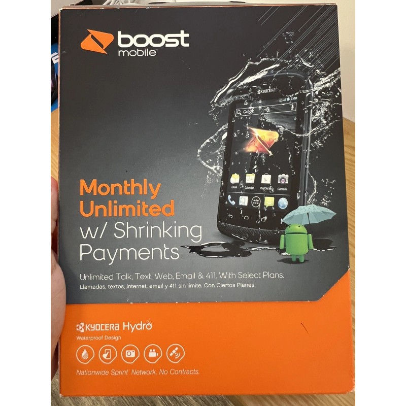 Kyocera Hydro C5170 (BOOST MOBILE) Black