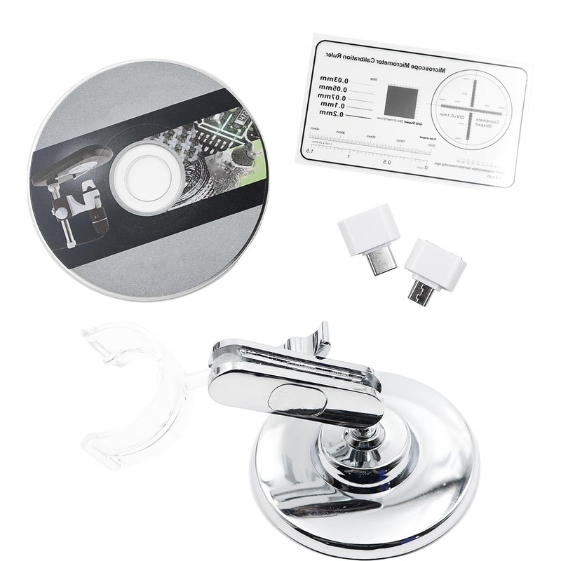 Nicear Digital USB Microscope 50X-1600X - WiFi/Wired HD Camera with