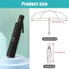 Desuibao Automatic Umbrella, Windproof Travel Umbrella, Retractable Folding Umbrella, Compact