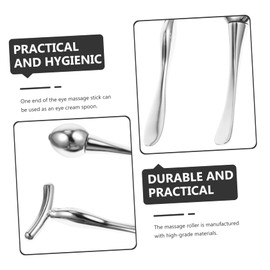 WOONEKY 2pcs Convenient Delicate Massage Stick for Eye Cream Application Girls Facial Tool Promotes Circulation Reduces Dark Circles Relieves Eye Fatigue and Tightens Skin