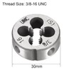 sourcing map Round Die Machines Right-Hand Thread Die Alloy Tool