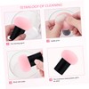 FOMIYES 5pcs Mushroom Shape Powder Puff Dual-use Dry Wet Makeup