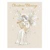 Regal Publishing Christmas Card Open Religious Angel - 8 x