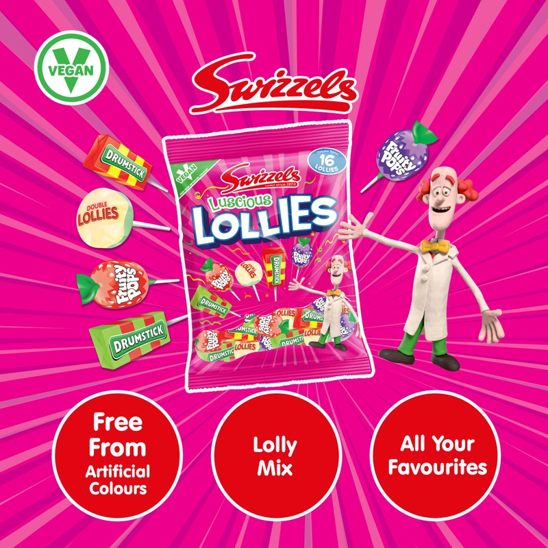 Swizzles Luscious Lollies 354g