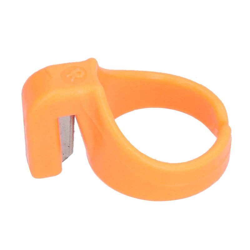15Pcs Ring Sewing Thimble Ring Finger, Plastic Quilting Thread Cutter