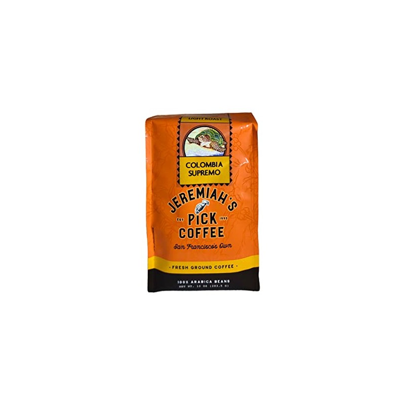 Colombia Supremo - Ground Coffee for Drip - 10oz, Caffeinated
