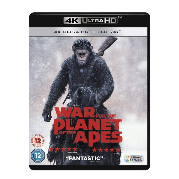 War For The Planet Of The Apes [Blu-ray] [2017]