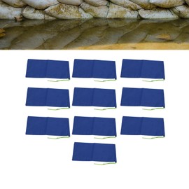 Aoveew Flood Prevention Sandbags Reusable Home Flood Barriers for Effective Flood Prevention Pack of 10