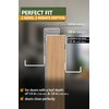 4smile Over Door Hanger Set of 10 – White Door