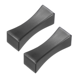 sourcing map 2pcs Chopstick Rest, 304 Stainless Steel Chopsticks Holder 2"x0.7"x0.71", Household Tableware Kitchen Tools for Spoon Fork Teaspoon Dining Tool Rest, Black