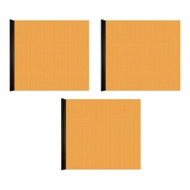 PTP (3) 18"x18" Orange QuickMount Replacement Flags For 2300 Quick Release Flag Kit