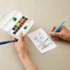 Kuretake KG301-1 Fis Watercolor Set, Clear, 14 Colors