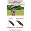 Round Silhouette, Completely Blackout, Thin, 3-tier, Folding Umbrella, For Rain