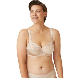 Naturana® Women's Underwired Bra [Cup B-E] Bra with Excellent Support and Beautiful décolleté | Women's Underwired Bra 44 Light Beige C