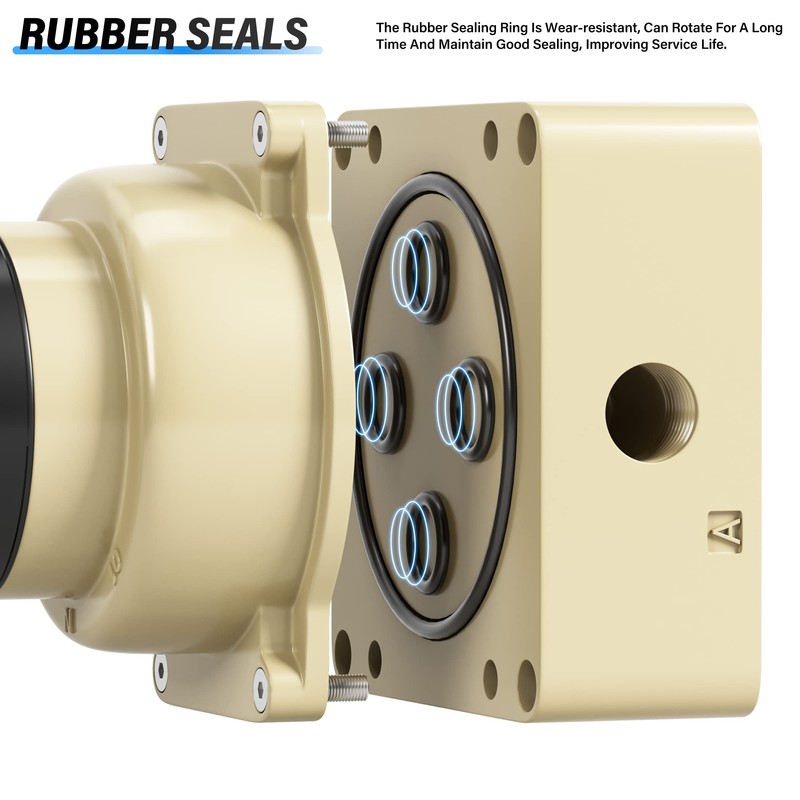 TAILONZ PNEUMATIC Rotary Lever Hand Valve HV-02 1/4”NPT Air Flow