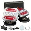 TXGSDXS Wireless Trailer Lights, 2026 NEW 110° Rotatable Magnetic LED