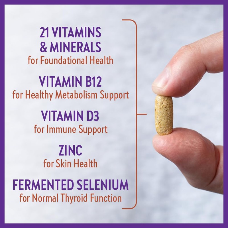 New Chapter Men's Multivitamin for Immune, Stress, Heart + Energy