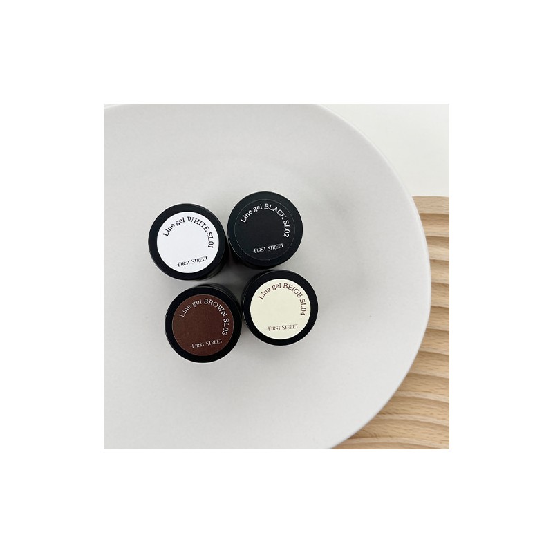 First Street Pulse Art Class Nail Brush Whole Gel Palette