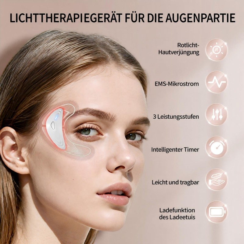 EMS Red Light Eye Massager for the Eye Area