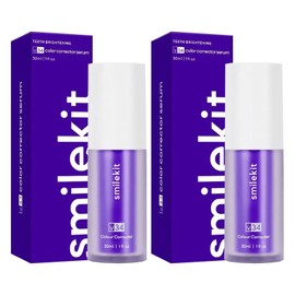 Colour Corrector Serum Hi Smile Purple Toothpaste 2 Pieces White Teeth Whitening Whitening Toothpaste Smileful White Teeth Purple Toothpaste Toothpaste Glowing Smile Herosmile Colour Correction Serum