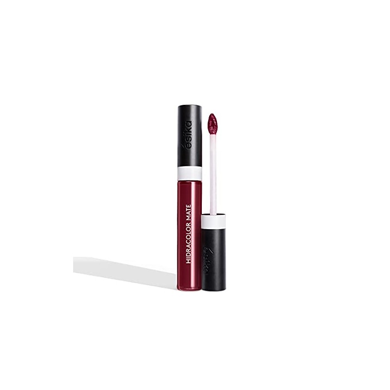 ésika Labial Líquido Hidracolor Mate, Vino Misterio