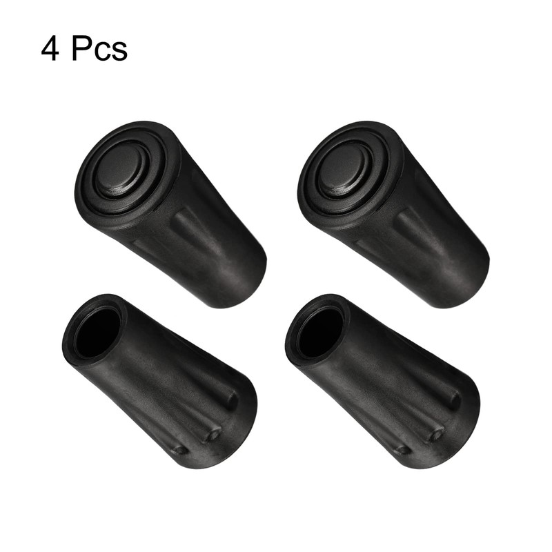 PATIKIL 4 Pcs Trekking Pole Tips Climbing Ski Cane Replacement