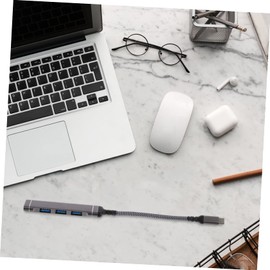 Operitacx USB Hub Portable Data Hub with Ports Type C to USB Adapter Supports Otg Function Compatible with Multiple Systems for Laptops and Computers