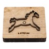 Leather Cutting Die Horse Shape Sharply Clean Edge Alloy Steel