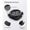 SCJJZ 2Pcs Attacco Manubrio Universale, Supporto per computer da bici,