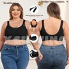 Xcutting Womens Comfortable Wireless Bras Push Up Seamless Bralettes Soft
